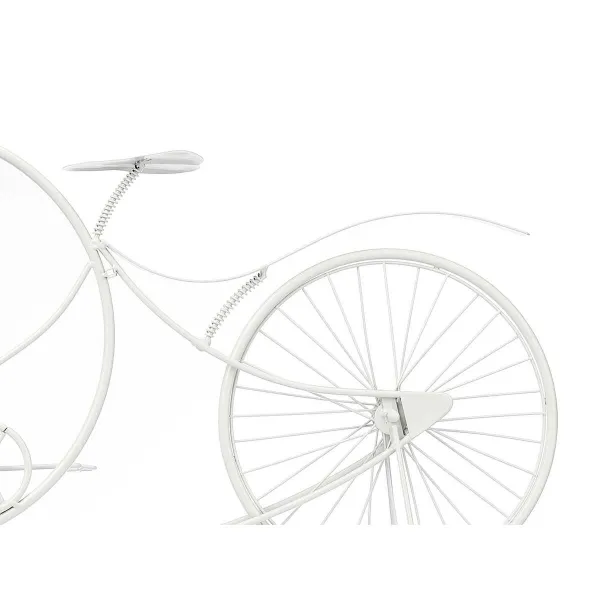 Table clock Gift Decor White Bicycle