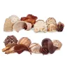 Koristeellinen potpourri Gift Decor Valkoinen Ruskea 19 x 40 x 14 cm (8 osaa)