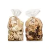 Koristeellinen potpourri Gift Decor Valkoinen Ruskea 19 x 40 x 14 cm (8 osaa)