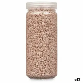 Dekoratīvie akmeņi Gift Decor Brūns 2 - 5 mm 700 g 6,5 x 15,5 x 6,5 cm 6,2 x 15,3 x 6,2 cm (12 gb.)