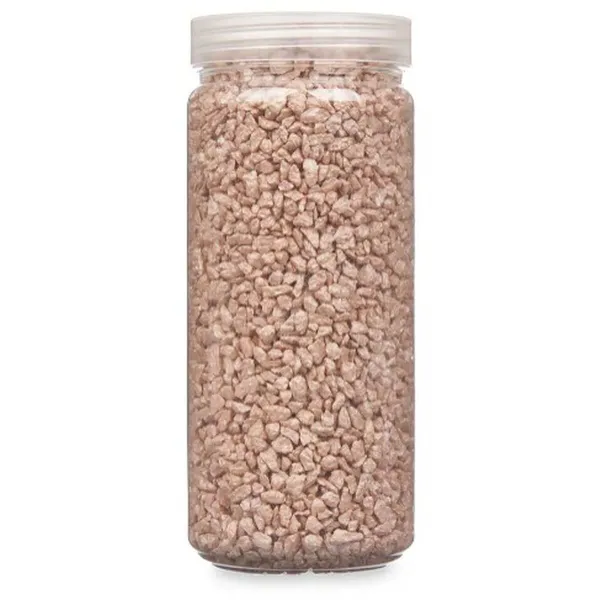 Decorative Stones Gift Decor Brown 2 - 5 mm 700 g 6,5 x 15,5 x 6,5 cm 6,2 x 15,3 x 6,2 cm (12 Units)