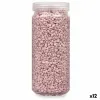 Dekoratyviniai akmenys Gift Decor Rožinė 2 - 5 mm 700 g 6,5 x 15,5 x 6,5 cm 6,2 x 15,3 x 6,2 cm (12 vnt.)