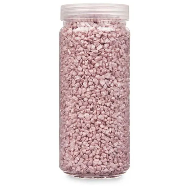 Decorative Stones Gift Decor Pink 2 - 5 mm 700 g 6,5 x 15,5 x 6,5 cm 6,2 x 15,3 x 6,2 cm (12 Units)