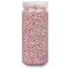 Decorative Stones Gift Decor Pink 2 - 5 mm 700 g 6,5 x 15,5 x 6,5 cm 6,2 x 15,3 x 6,2 cm (12 Units)