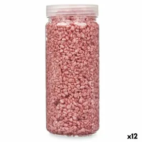 Декоративные камни Gift Decor терракот 2 - 5 mm 700 g 6,5 x 15,5 x 6,5 cm 6,2 x 15,3 x 6,2 cm (12 штук)