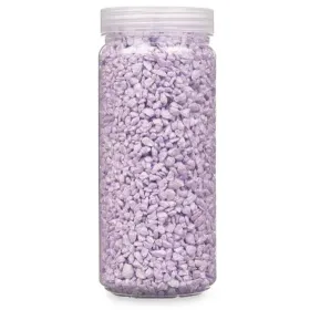 Декоративные камни Gift Decor Лиловый 2 - 5 mm 700 g 6,5 x 15,5 x 6,5 cm 6,2 x 15,3 x 6,2 cm (12 штук)