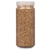 Decorative Stones Gift Decor Golden 2 - 5 mm 700 g 6,5 x 15,5 x 6,5 cm 6,2 x 15,3 x 6,2 cm 6,5 x 15,8 x 6,5 cm (12 Units)