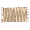 Ковер Gift Decor Белый Натуральный Лучи 60 x 1 x 90 cm (12 штук)
