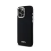 DKNY Liquid Silicone Small Metal Logo MagSafe - Case for iPhone 15 Pro Max (black)