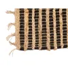 Kilimas Gift Decor Juoda Natūralus Dryžiai 60 x 1 x 90 cm (12 vnt.)