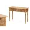 Stalas su 2 stalčiais Gift Decor Ruda 98 x 77 x 42 cm Paklodės