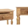 Мебель для прихожей с 2 ящиками Gift Decor Коричневый 98 x 77 x 42 cm Листья