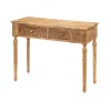 Vestibila galds ar 2 atvilktnēm Gift Decor Brūns 98 x 77 x 42 cm Līkne