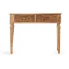 Vestibila galds ar 2 atvilktnēm Gift Decor Brūns 98 x 77 x 42 cm Līkne