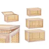 Ceļojumu bagāžas komplekts Gift Decor Dabisks Paulovnijas koks 43 x 25 x 23 cm 50 x 32 x 28 cm 57 x 33 x 39 cm 3 Daudzums