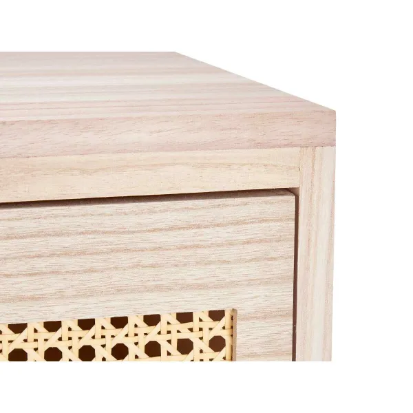 Тумба с ящиками Gift Decor Rattan Натуральный 40 x 58 x 29 cm 3 ящика