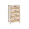 Тумба с ящиками Gift Decor Rattan Натуральный 40 x 73 x 29 cm 40 x 70 x 29 cm 4 ящика