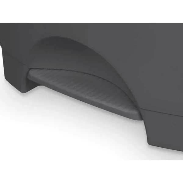 Atkritumu tvertne ar pedāli Antracīts Plastmasa 30 L (4 gb.)