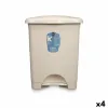 Мусорное ведро с педалью Бежевый Пластик 30 L (4 штук)
