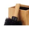Toilet Brush Berilo Bamboo Plastic 10 x 36 x 10 cm (12 Units)