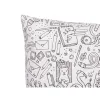 Tyyny Pincello Valkoinen Musta 43 x 13 x 43 cm Maalaukseen (6 osaa)