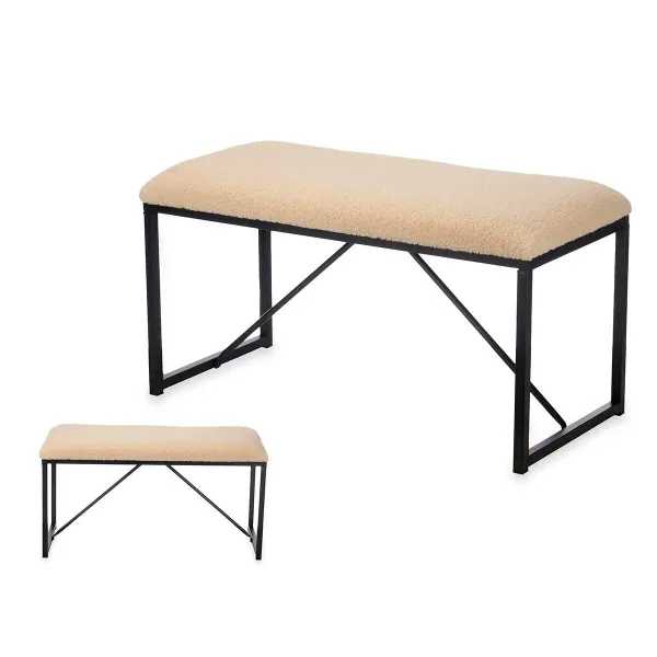 Soliņš Gift Decor Bēšs Metāls Drāna 81 x 42 x 38 cm