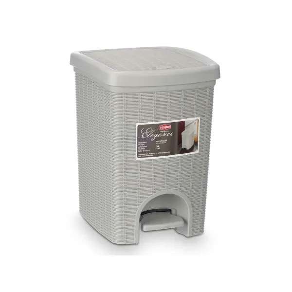 Мусорное ведро Stefanplast Светло-серый Пластик 20 L (6 штук)