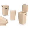 Контейнерное ведро Stefanplast Кремовый Пластик 50 L 36 x 54,5 x 38 cm (6 штук)