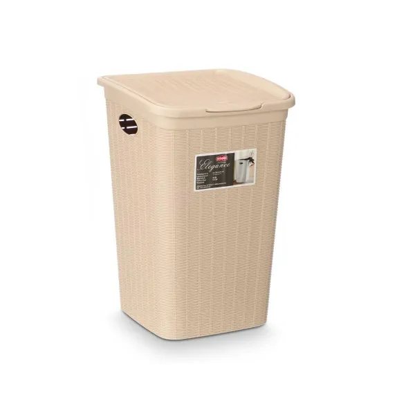Контейнерное ведро Stefanplast Кремовый Пластик 50 L 36 x 54,5 x 38 cm (6 штук)