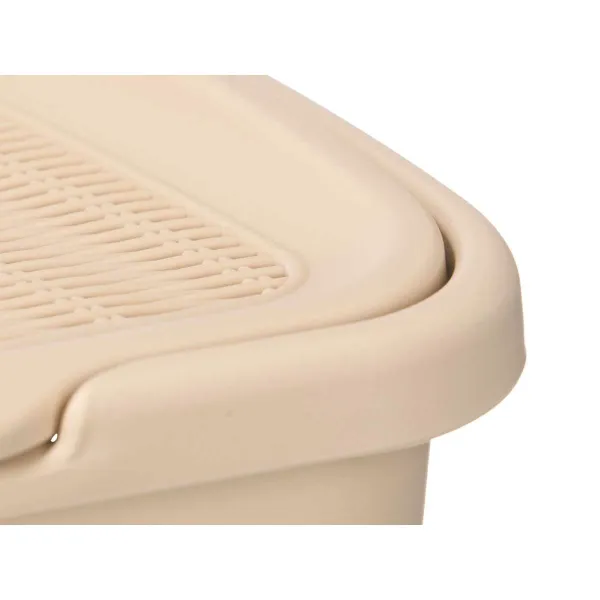 Bucket container Stefanplast Cream Plastic 50 L 36 x 54,5 x 38 cm (6 Units)