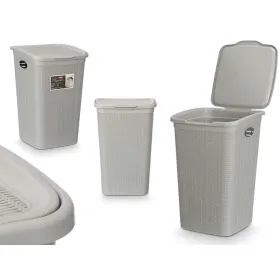 Контейнерное ведро Stefanplast Светло-серый Пластик 50 L 36 x 54,5 x 38 cm (6 штук)