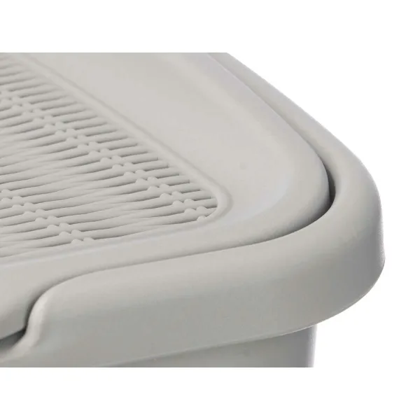 Tvertnes konteiners Stefanplast Gaiši pelēks Plastmasa 50 L 36 x 54,5 x 38 cm (6 gb.)