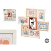 Фото рамка Gift Decor Разноцветный Металл Деревянный MDF (6 штук)