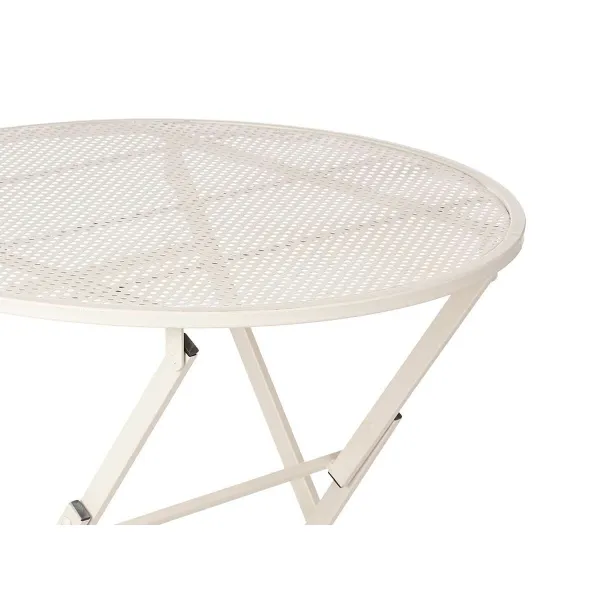 Table set with 2 chairs Ibergarden White 96 x 60 x 22,5 cm