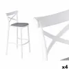 Табурет Gift Decor Белый Серый полипропилен ротанг 41 x 103 x 52,5 cm (4 штук)