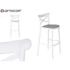 Табурет Gift Decor Белый Серый полипропилен ротанг 41 x 103 x 52,5 cm (4 штук)