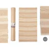 Carpet Gift Decor White Brown 70 x 140 cm (8 Units)