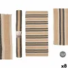 Ковер Gift Decor Белый Коричневый Чёрный 70 x 140 cm (8 штук)