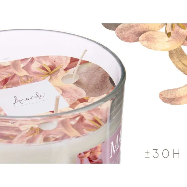 Lõhnastatud küünal Acorde Maylu 400 g (6 Ühikut)