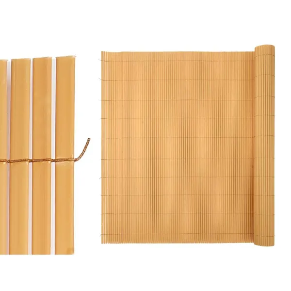Плетенка Ibergarden Бежевый PVC 300 x 100 x 1 cm 10 x 100 x 10 cm 12 x 100 x 12 cm