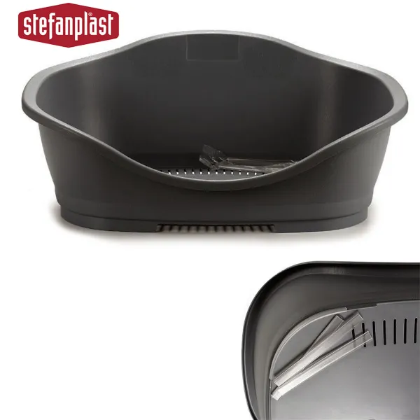 Mājdzīvnieku gulta Stefanplast Pelēks Plastmasa 68 x 27,5 x 49 cm 6 gb.