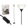 Lattialamppu Gift Decor Valkoinen Musta 60 W 220-240 V 22 x 185 x 22 cm (2 osaa)