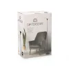 Напольный светильник Gift Decor Белый Чёрный 60 W 220-240 V 22 x 185 x 22 cm (2 штук)