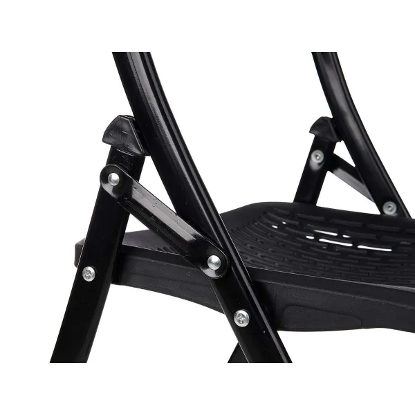 Folding Chair Gift Decor Black 59 x 50 x 82 cm 108 x 13,5 x 50 cm (4 Units)