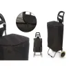 Shopping cart Kinvara Black 32 L 94 x 9 x 34,5 cm (6 Units)