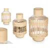 Decorative bottle Gift Decor Transparent Natural 16 x 27,5 x 16 cm (6 Units)