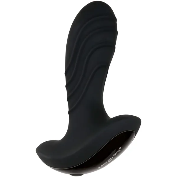 Cassini Anal Vibrator Black Zero Tolerance Black