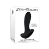 Cassini Anal Vibrator Black Zero Tolerance Black