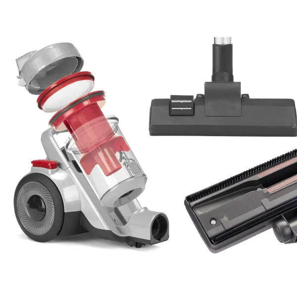 Vacuum Cleaner Argon Red Grey 900 W