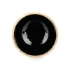 Bowl Gift Decor Black 24,3 x 10,5 x 24,3 cm (6 Units)